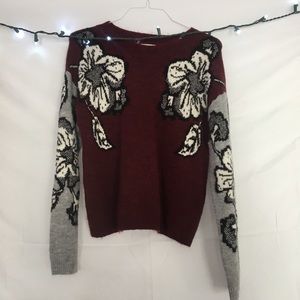 Women’s Soft Floral Sweater